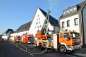 Feuer 3 Dachstuhlbrand Koeln Rath Heumar Gut Maarhausen Eilerstr P033